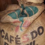 ブラジルのコーヒー豆の麻袋/ブラジルはコーヒー豆の生産量が世界1